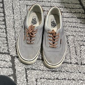 Vans Gray and Brown Men's Sneakers